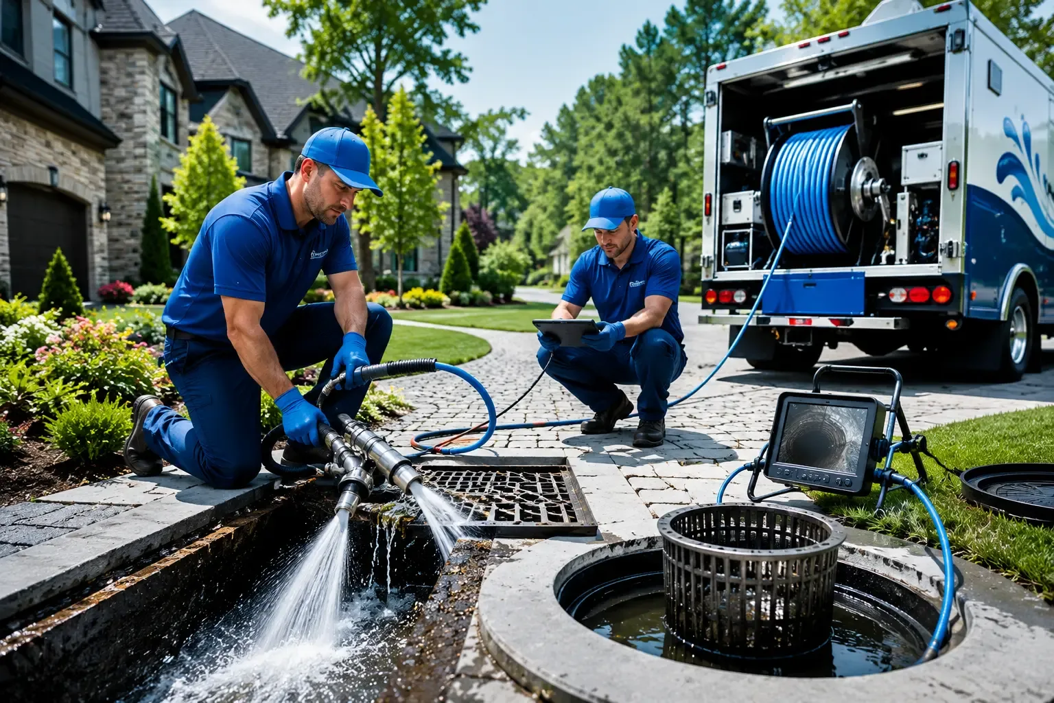 Local outdoor drain cleaning professionals in Creighton, MO